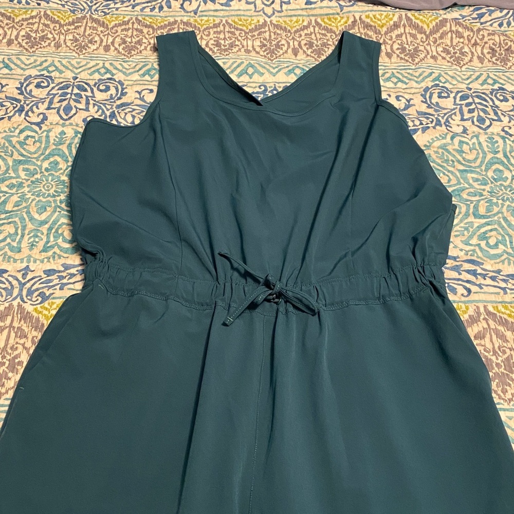 Mondetta Teal Sleeveless casual jumpsuit large